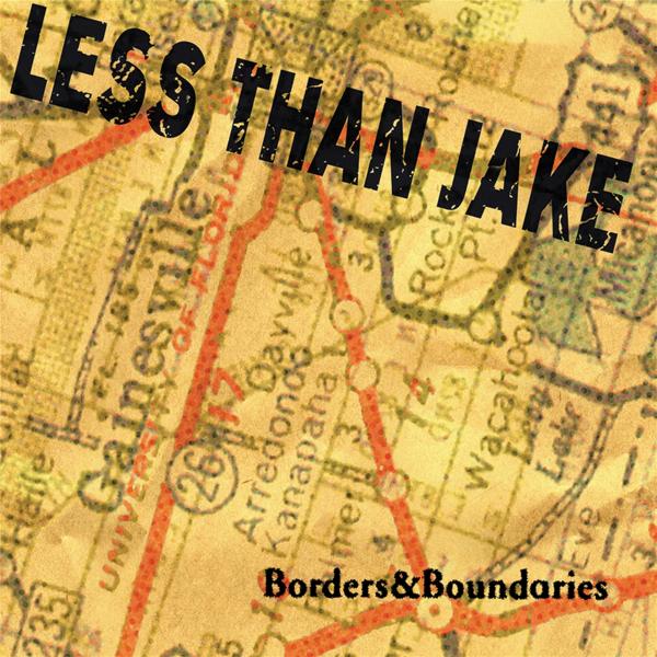 Less Than Jake - Borders & Boundaries 2LP (25th Anniversary Transparent Yellow Vinyl)